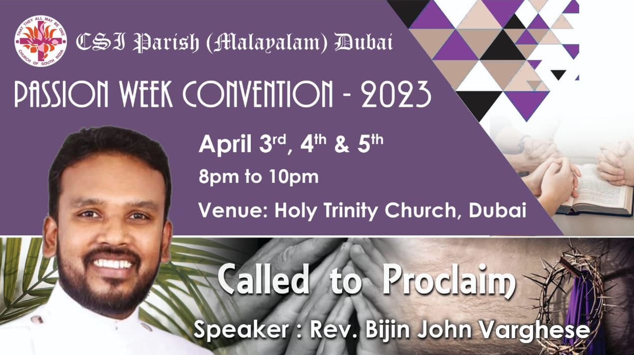 Passion Week Convention 2023